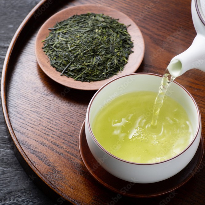 緑茶の画像