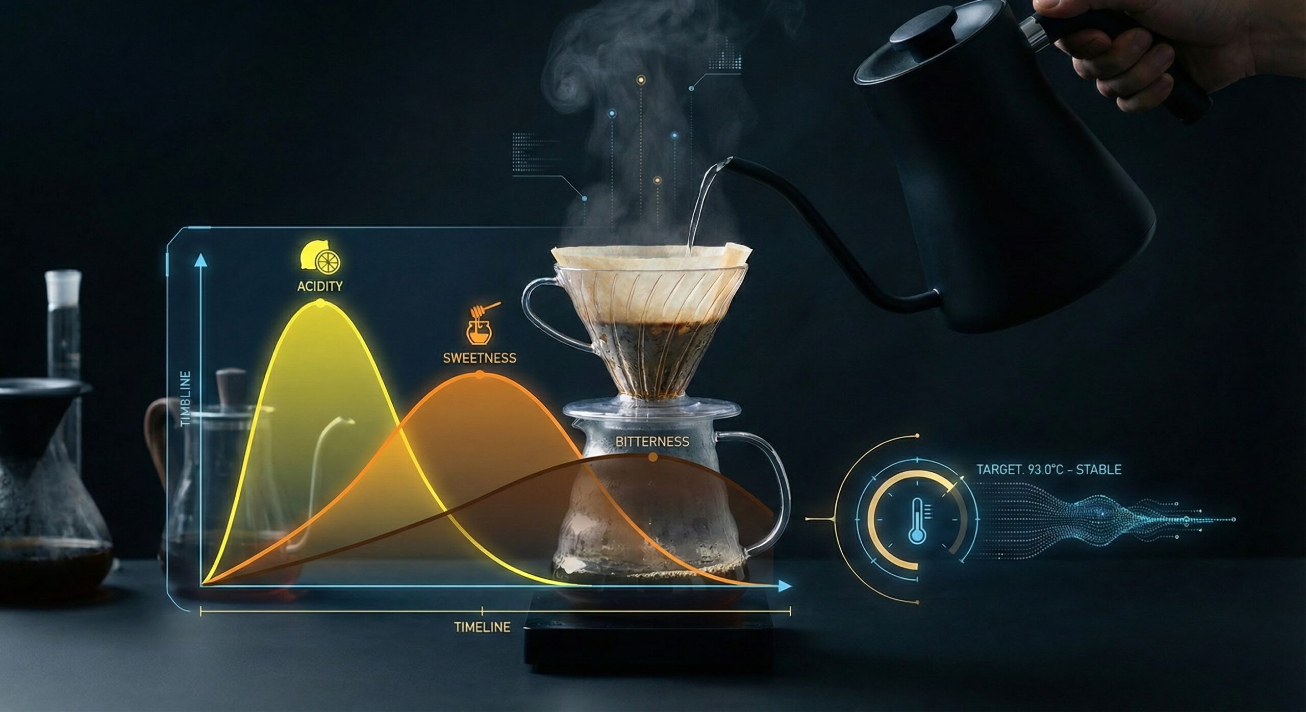 コーヒーの味は温度で決まる！甘さを引き出す「最適温度」