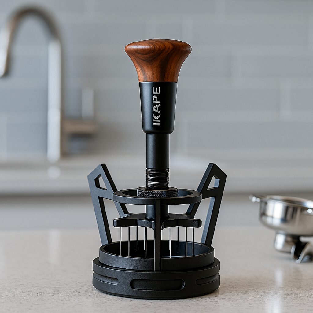 IKAPE Espresso WDT Tool 本体と針の外観