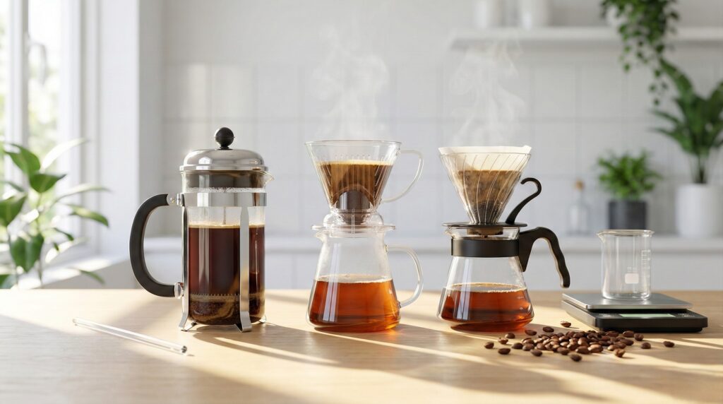 【浸漬法】フレンチプレス他、漬け置きコーヒーの極意