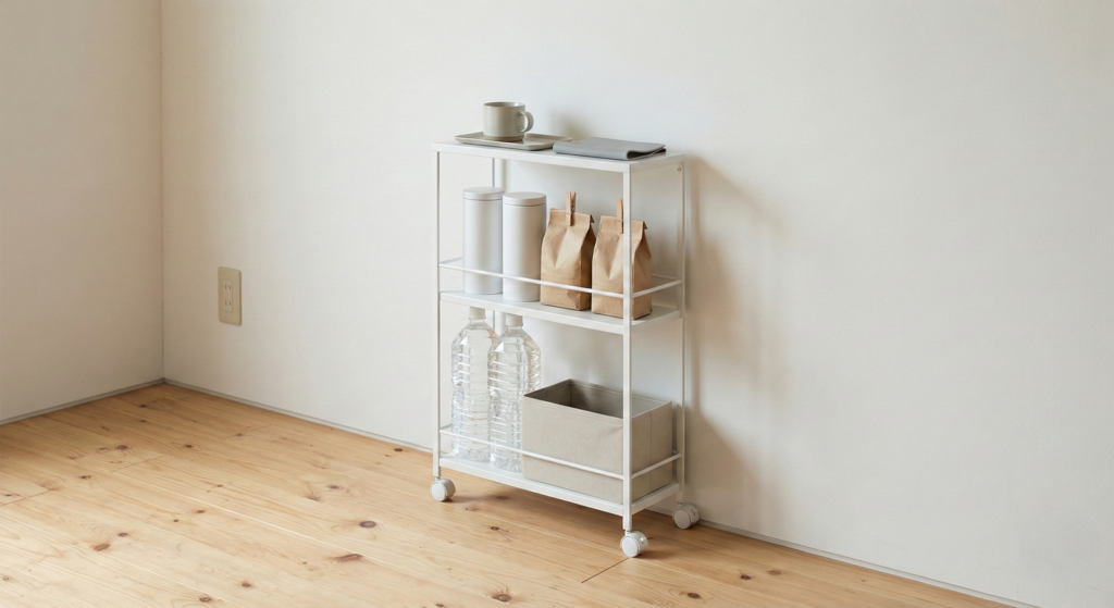 狭いキッチン・隙間活用（SLIM & GAP STORAGE）